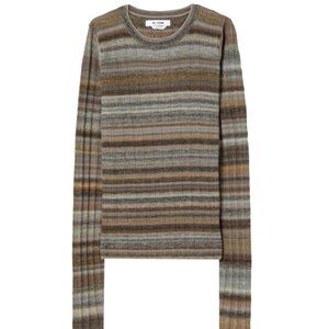 Never Been Worn! RE/DONE Striped Wool Ribbed Jumper | Size M